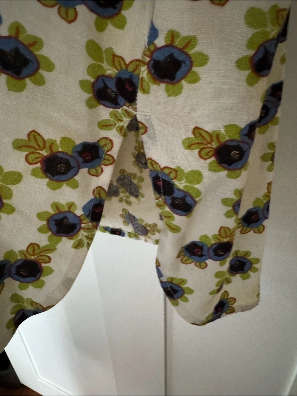 Tory Burch Avalon beach dress xl with blueberries